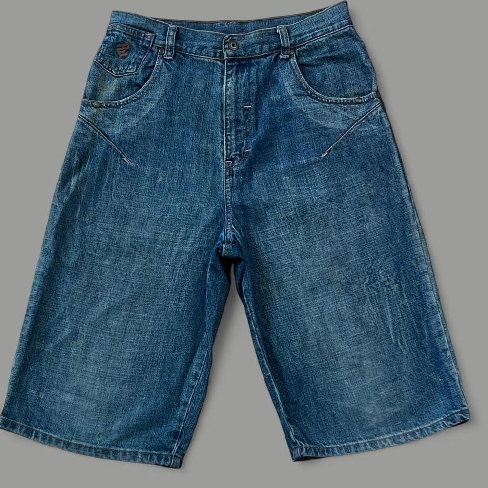 Rocawear Men's Blue Jean Shorts